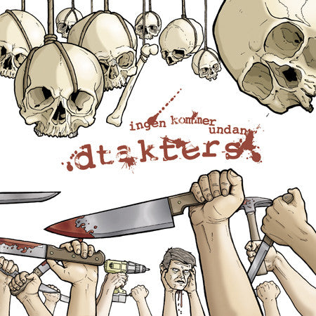 Dtakters : Ingen Kommer Undan (12", S/Sided, W/Lbl, Red)